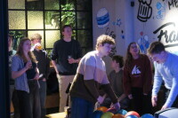 voorbeeldfoto Third year bowling